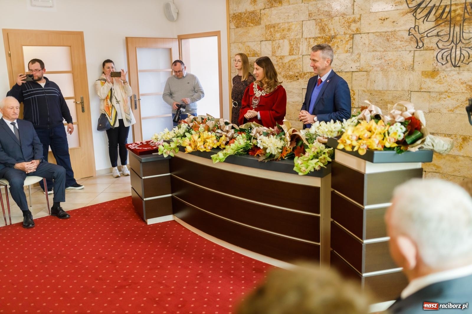 Zdjęcie w galerii na portalu naszraciborz.pl: Najważniejsza jest zgoda. Złote gody w raciborskim USC [FOTO i WIDEO] wiadomości z regionu