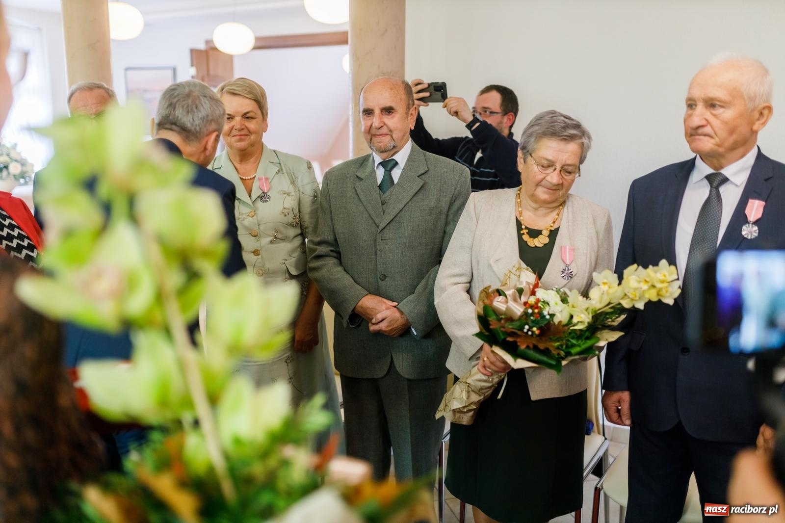 Zdjęcie w galerii na portalu naszraciborz.pl: Najważniejsza jest zgoda. Złote gody w raciborskim USC [FOTO i WIDEO] wiadomości z regionu