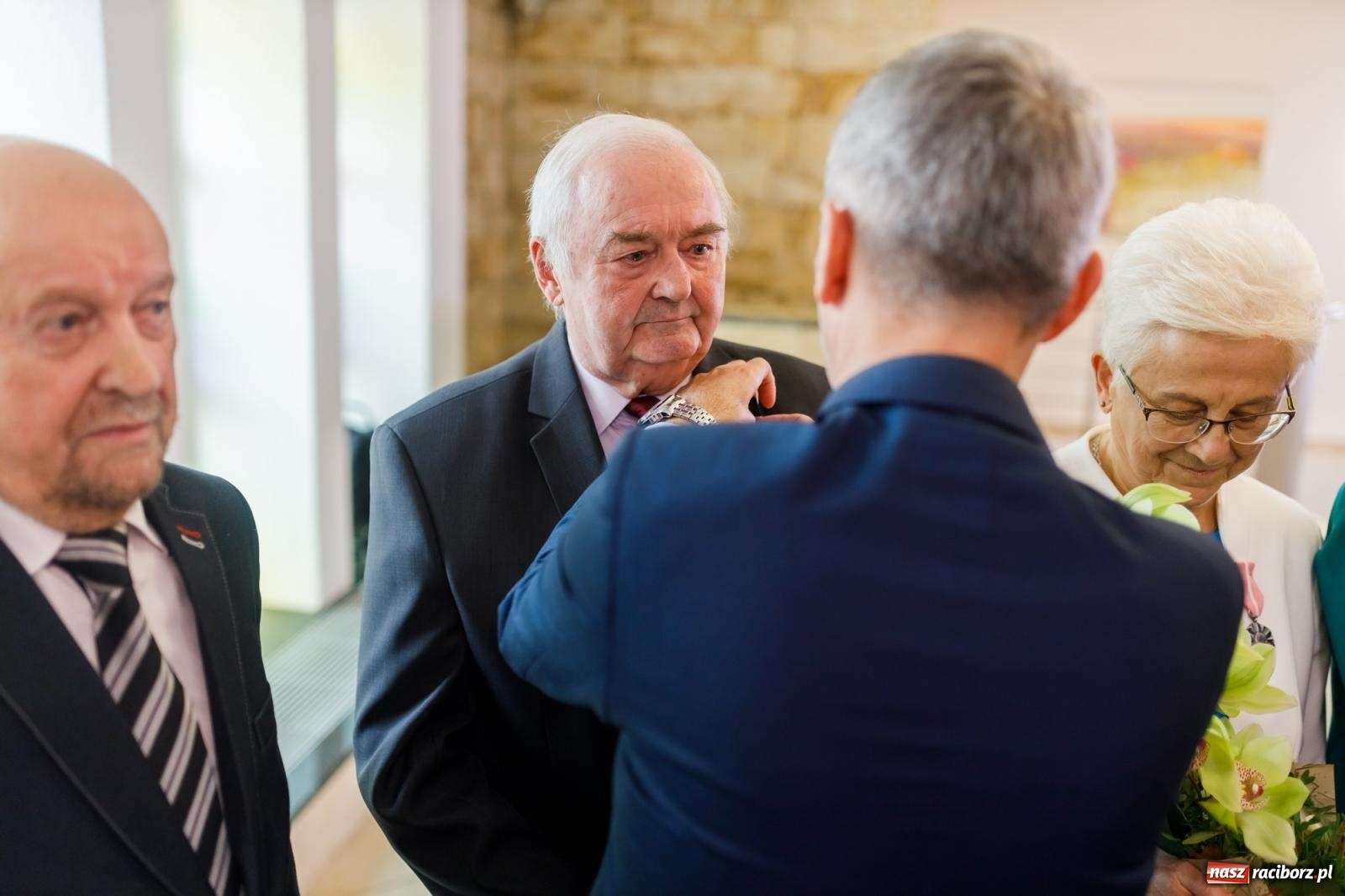 Zdjęcie w galerii na portalu naszraciborz.pl: Najważniejsza jest zgoda. Złote gody w raciborskim USC [FOTO i WIDEO] wiadomości z regionu