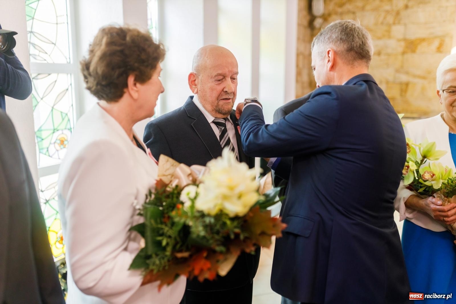 Zdjęcie w galerii na portalu naszraciborz.pl: Najważniejsza jest zgoda. Złote gody w raciborskim USC [FOTO i WIDEO] wiadomości z regionu