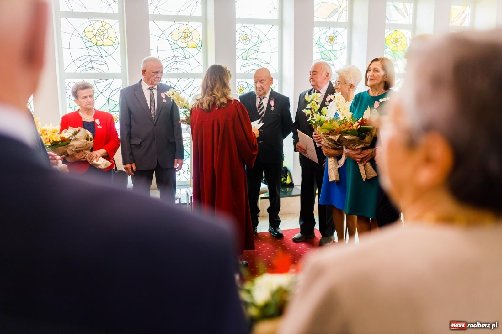 Zdjęcie w galerii na portalu naszraciborz.pl: Najważniejsza jest zgoda. Złote gody w raciborskim USC [FOTO i WIDEO] wiadomości z regionu