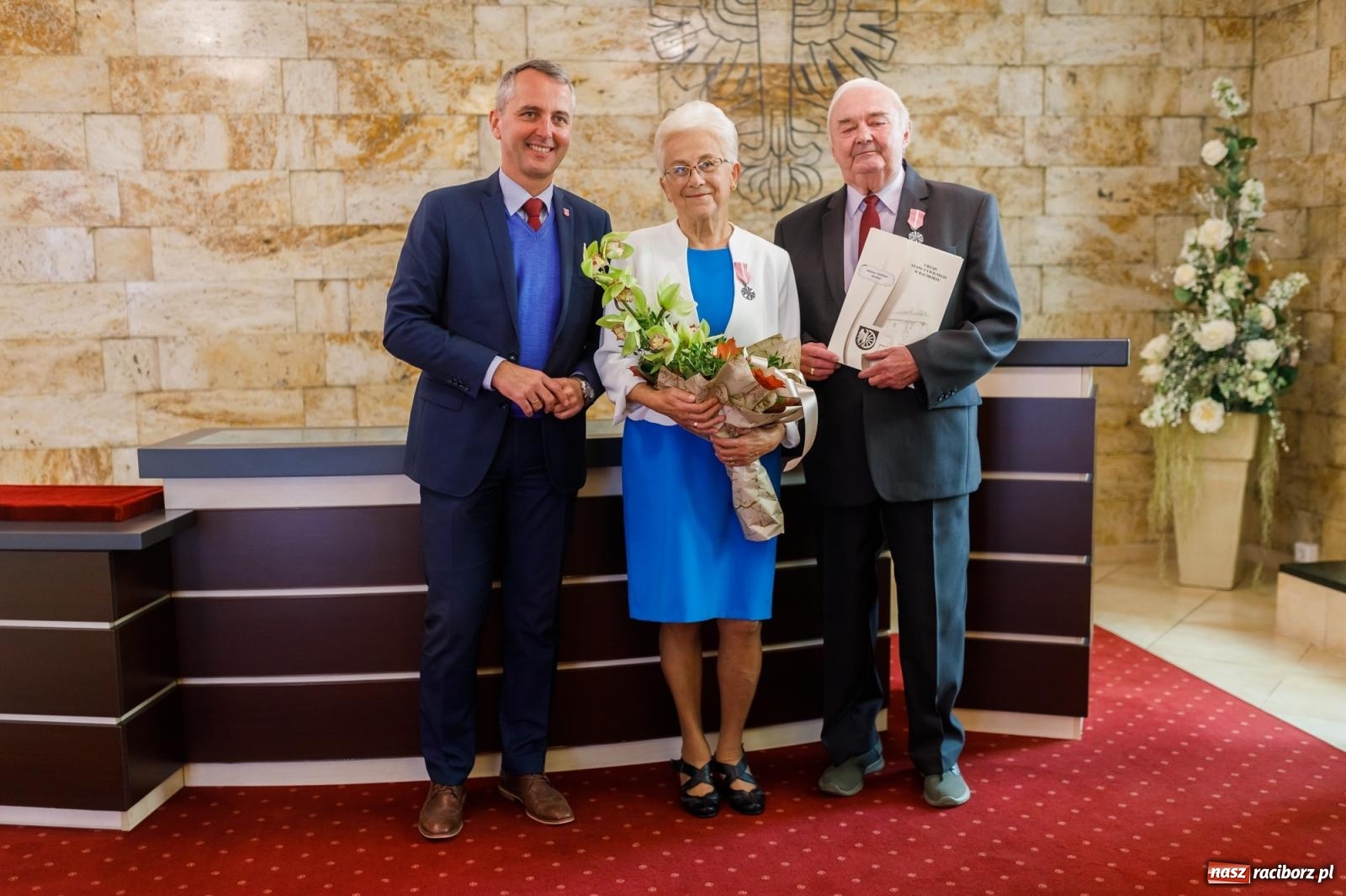 Zdjęcie w galerii na portalu naszraciborz.pl: Najważniejsza jest zgoda. Złote gody w raciborskim USC [FOTO i WIDEO] wiadomości z regionu