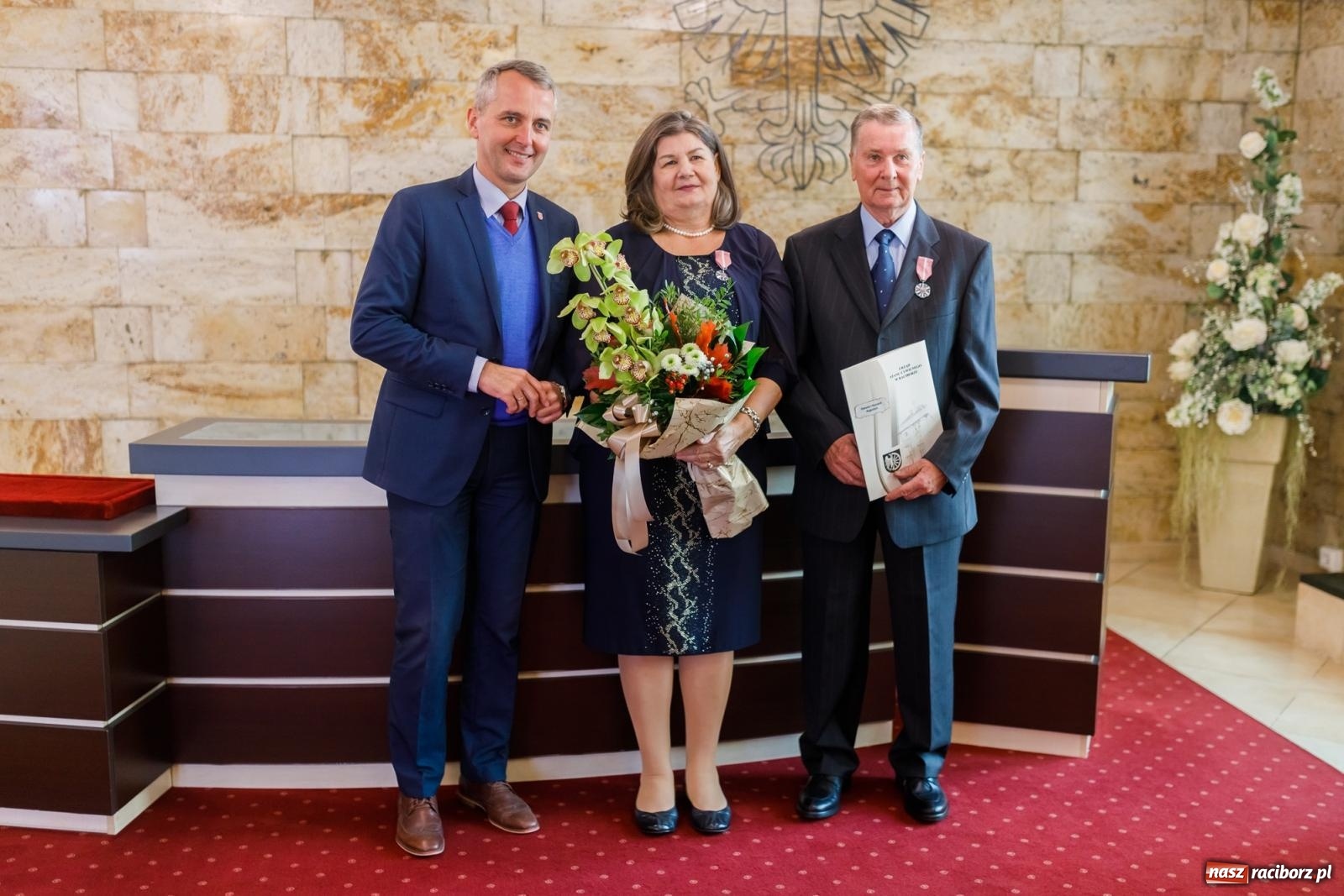 Zdjęcie w galerii na portalu naszraciborz.pl: Najważniejsza jest zgoda. Złote gody w raciborskim USC [FOTO i WIDEO] wiadomości z regionu