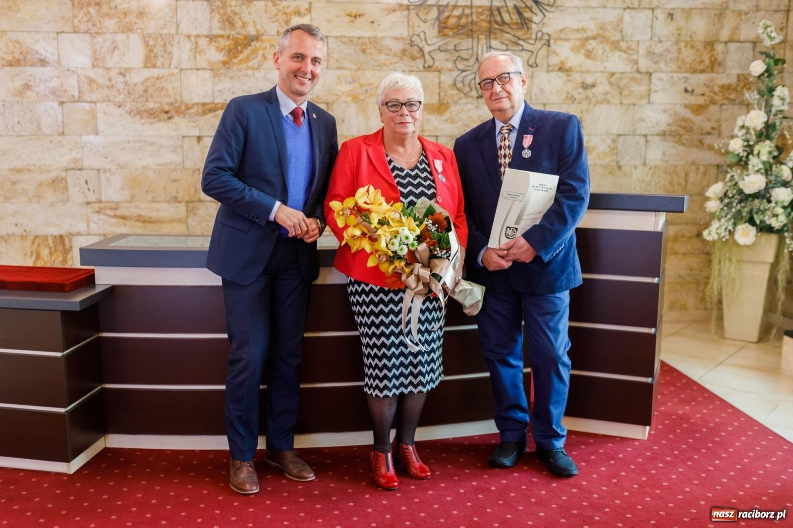 Zdjęcie w galerii na portalu naszraciborz.pl: Najważniejsza jest zgoda. Złote gody w raciborskim USC [FOTO i WIDEO] wiadomości z regionu
