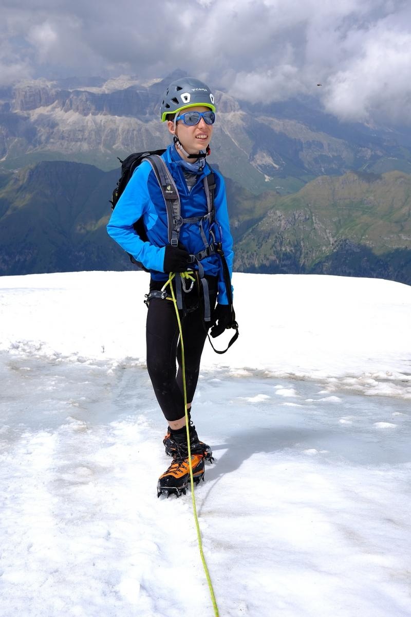Zdjęcie w galerii na portalu naszraciborz.pl: Z autyzmem na co dzień, z autyzmem w górach wysokich. Brawo Mateusz wiadomości z regionu