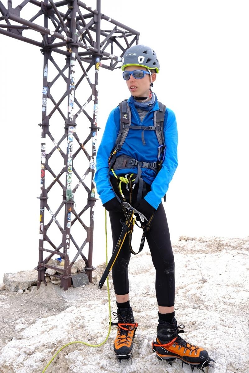 Zdjęcie w galerii na portalu naszraciborz.pl: Z autyzmem na co dzień, z autyzmem w górach wysokich. Brawo Mateusz wiadomości z regionu