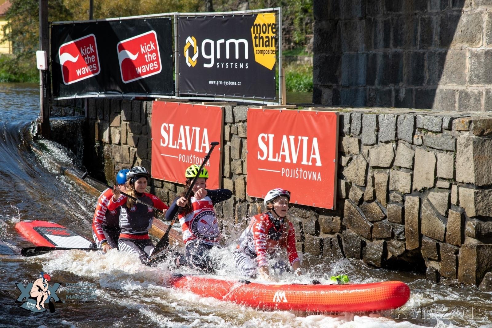 Zdjęcie w galerii na portalu naszraciborz.pl: Raciborzanka na podium Krumlovskiego Maratonu wiadomości z regionu