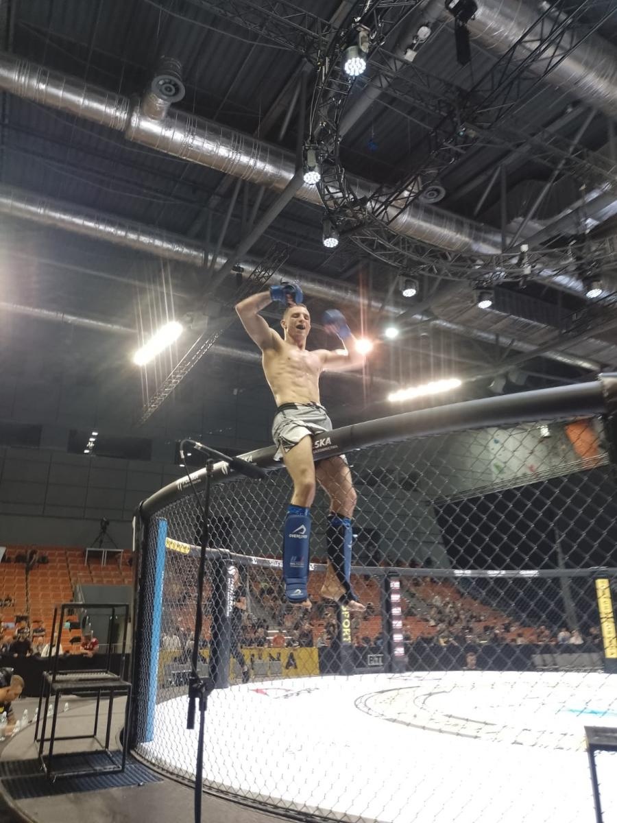 Zdjęcie w galerii na portalu naszraciborz.pl: Łamatorzy na Mistrzostwach Polski MMA wiadomości z regionu