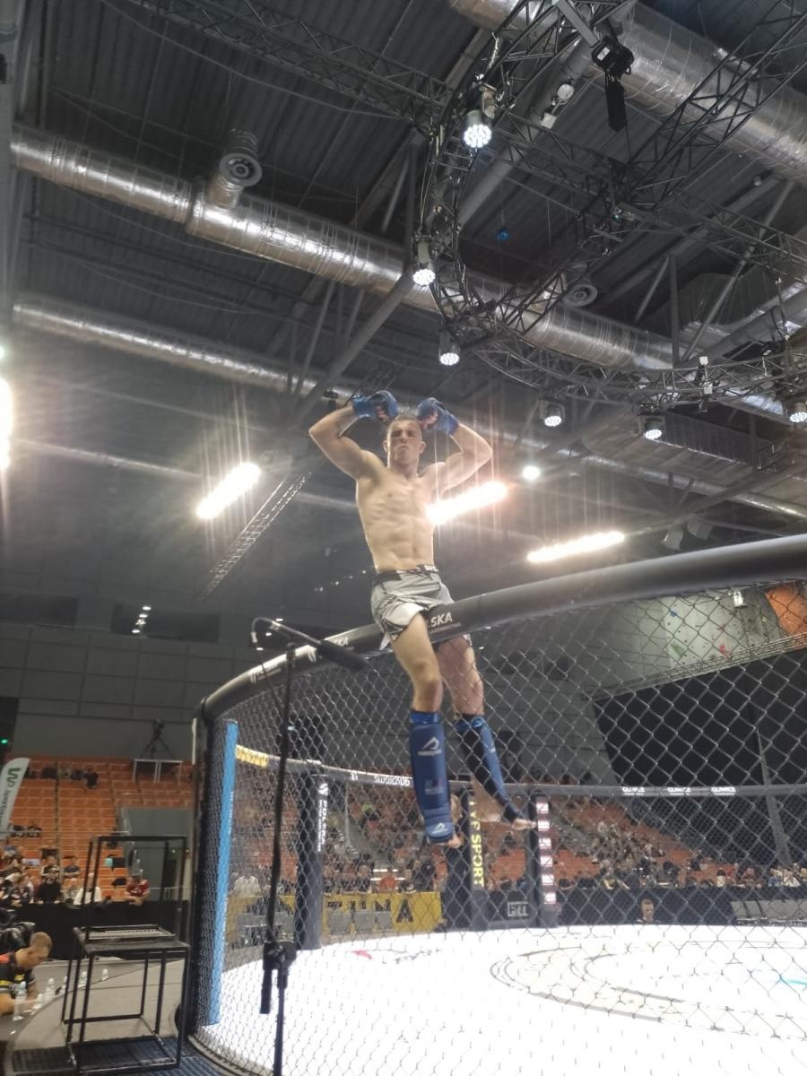 Zdjęcie w galerii na portalu naszraciborz.pl: Łamatorzy na Mistrzostwach Polski MMA wiadomości z regionu