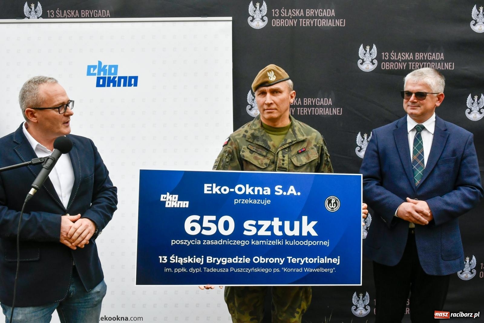 Zdjęcie w galerii na portalu naszraciborz.pl: Eko-Okna wspierają polską armię [FOTO i WIDEO] wiadomości z regionu