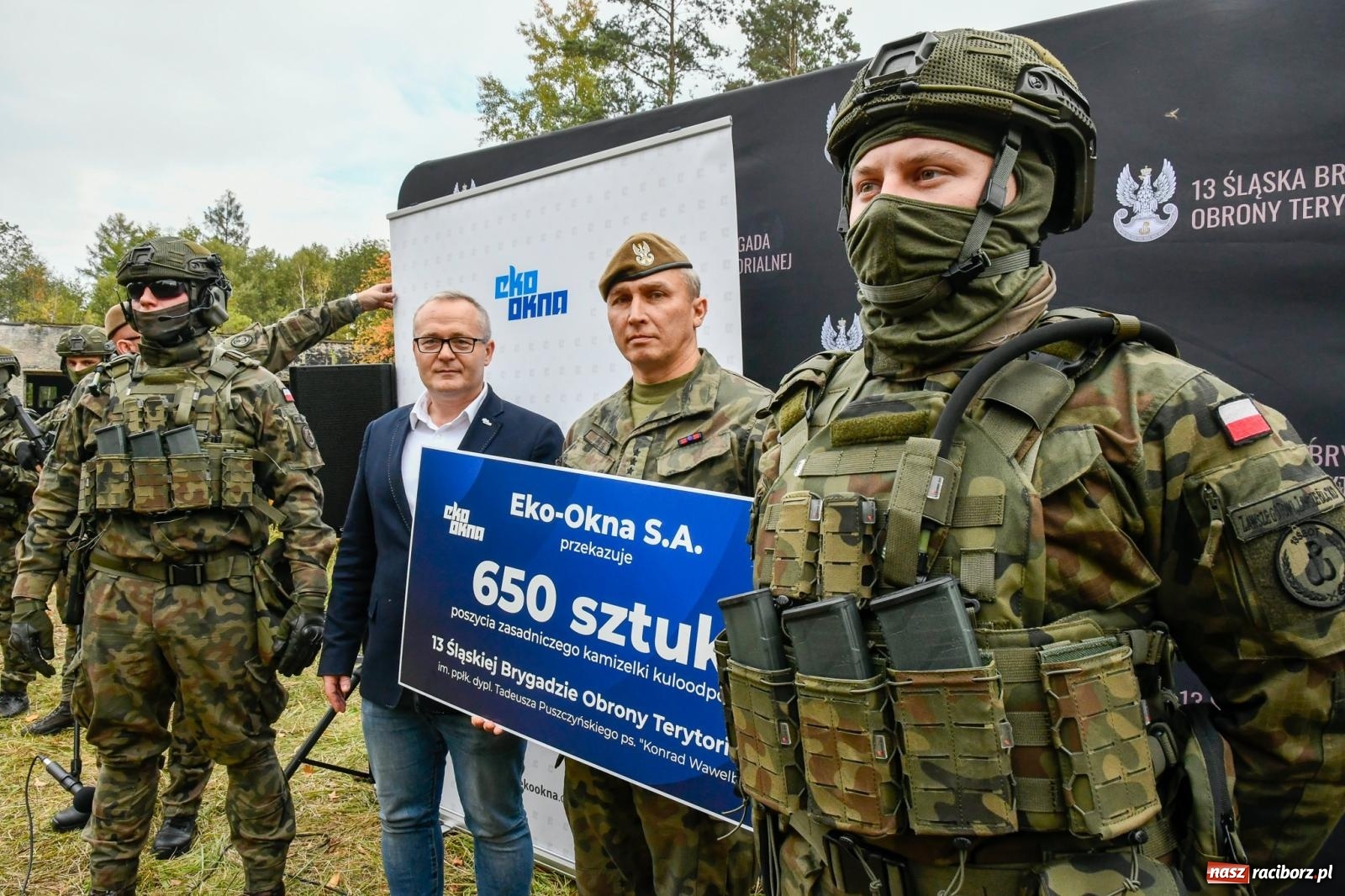 Zdjęcie w galerii na portalu naszraciborz.pl: Eko-Okna wspierają polską armię [FOTO i WIDEO] wiadomości z regionu