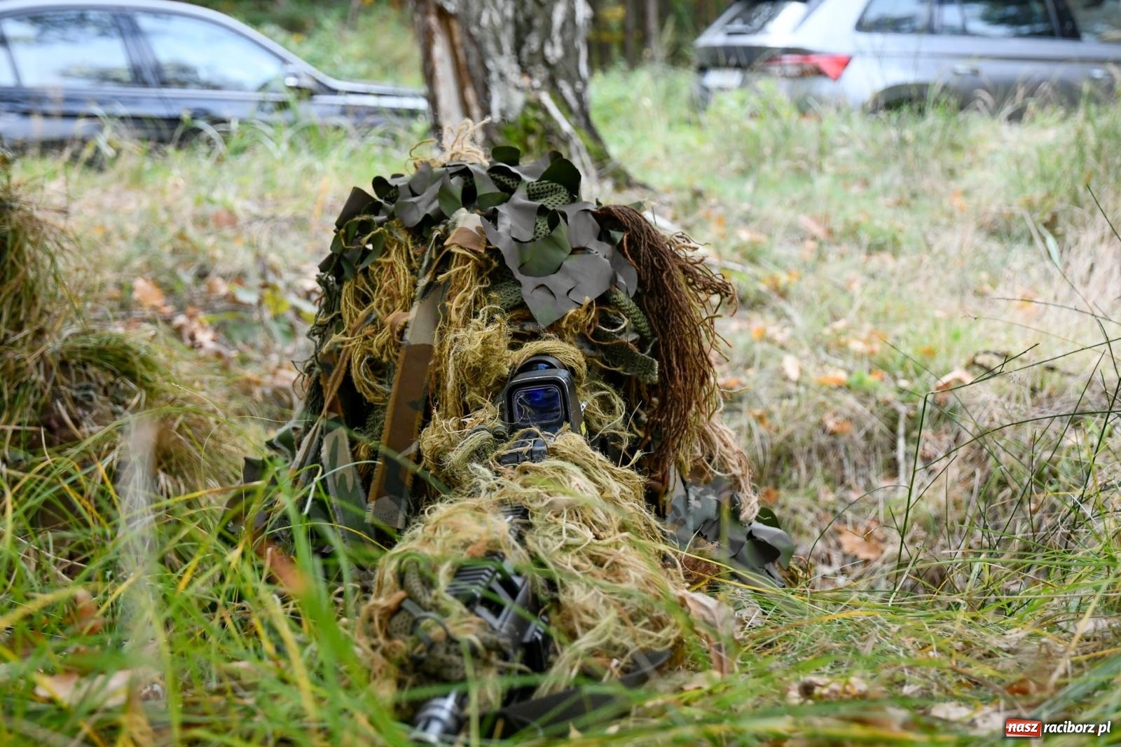 Zdjęcie w galerii na portalu naszraciborz.pl: Strzały i wybuchy. Śląscy terytorialsi ćwiczą w Kuźni Raciborskiej [FOTO i WIDEO] wiadomości z regionu