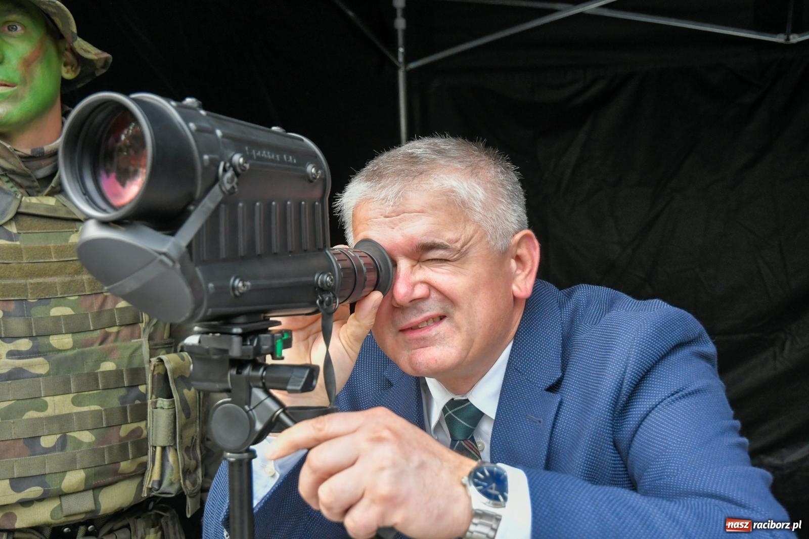 Zdjęcie w galerii na portalu naszraciborz.pl: Strzały i wybuchy. Śląscy terytorialsi ćwiczą w Kuźni Raciborskiej [FOTO i WIDEO] wiadomości z regionu