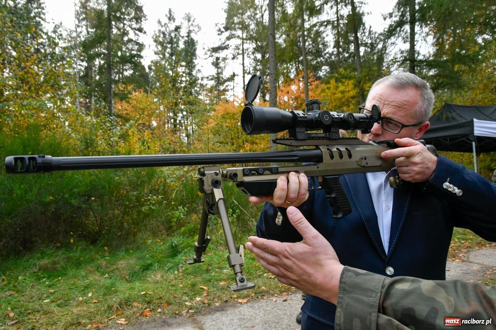 Zdjęcie w galerii na portalu naszraciborz.pl: Strzały i wybuchy. Śląscy terytorialsi ćwiczą w Kuźni Raciborskiej [FOTO i WIDEO] wiadomości z regionu