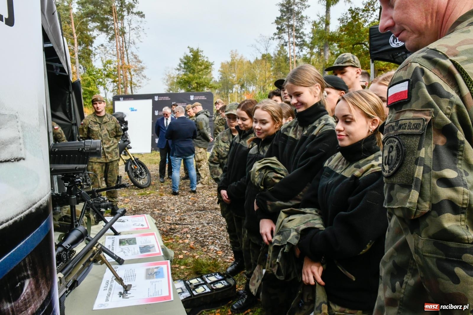 Zdjęcie w galerii na portalu naszraciborz.pl: Strzały i wybuchy. Śląscy terytorialsi ćwiczą w Kuźni Raciborskiej [FOTO i WIDEO] wiadomości z regionu