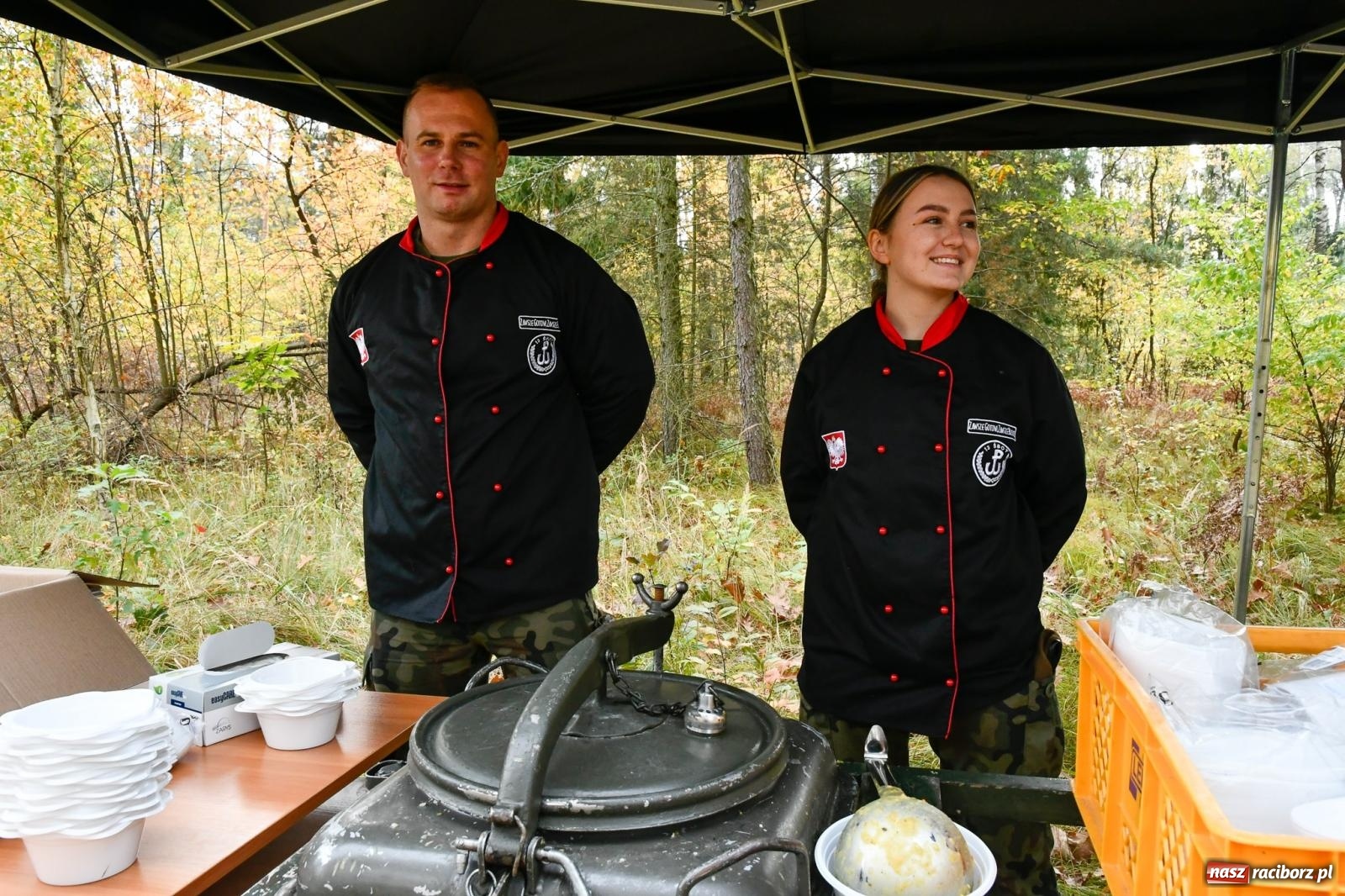 Zdjęcie w galerii na portalu naszraciborz.pl: Strzały i wybuchy. Śląscy terytorialsi ćwiczą w Kuźni Raciborskiej [FOTO i WIDEO] wiadomości z regionu