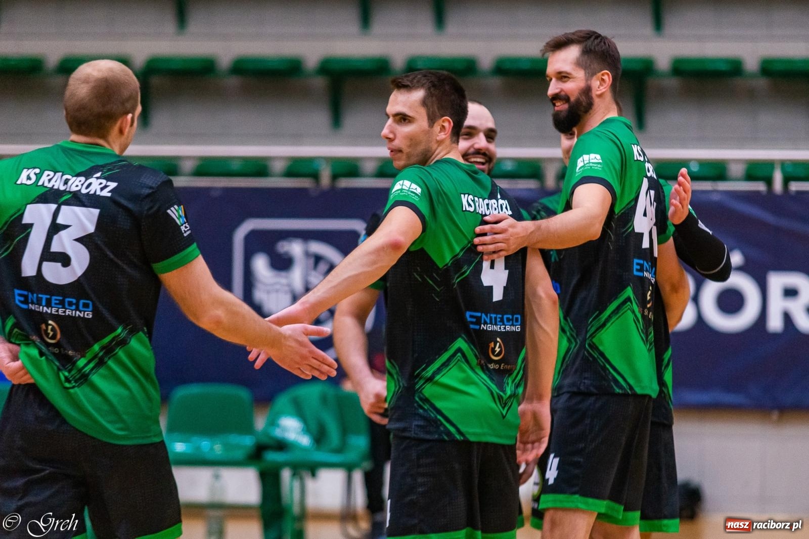 Zdjęcie w galerii na portalu naszraciborz.pl: Siatkarski dreszczowiec w I lidze śląskiej [FOTO i WIDEO] wiadomości z regionu