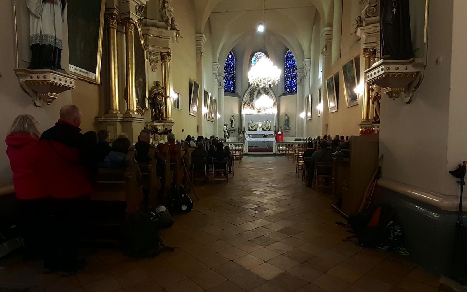 Zdjęcie w galerii na portalu naszraciborz.pl: Szlak przetarty. Pielgrzymi od św. Jakuba dotarli do Czech wiadomości z regionu