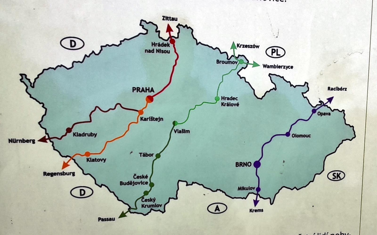 Zdjęcie w galerii na portalu naszraciborz.pl: Szlak przetarty. Pielgrzymi od św. Jakuba dotarli do Czech wiadomości z regionu