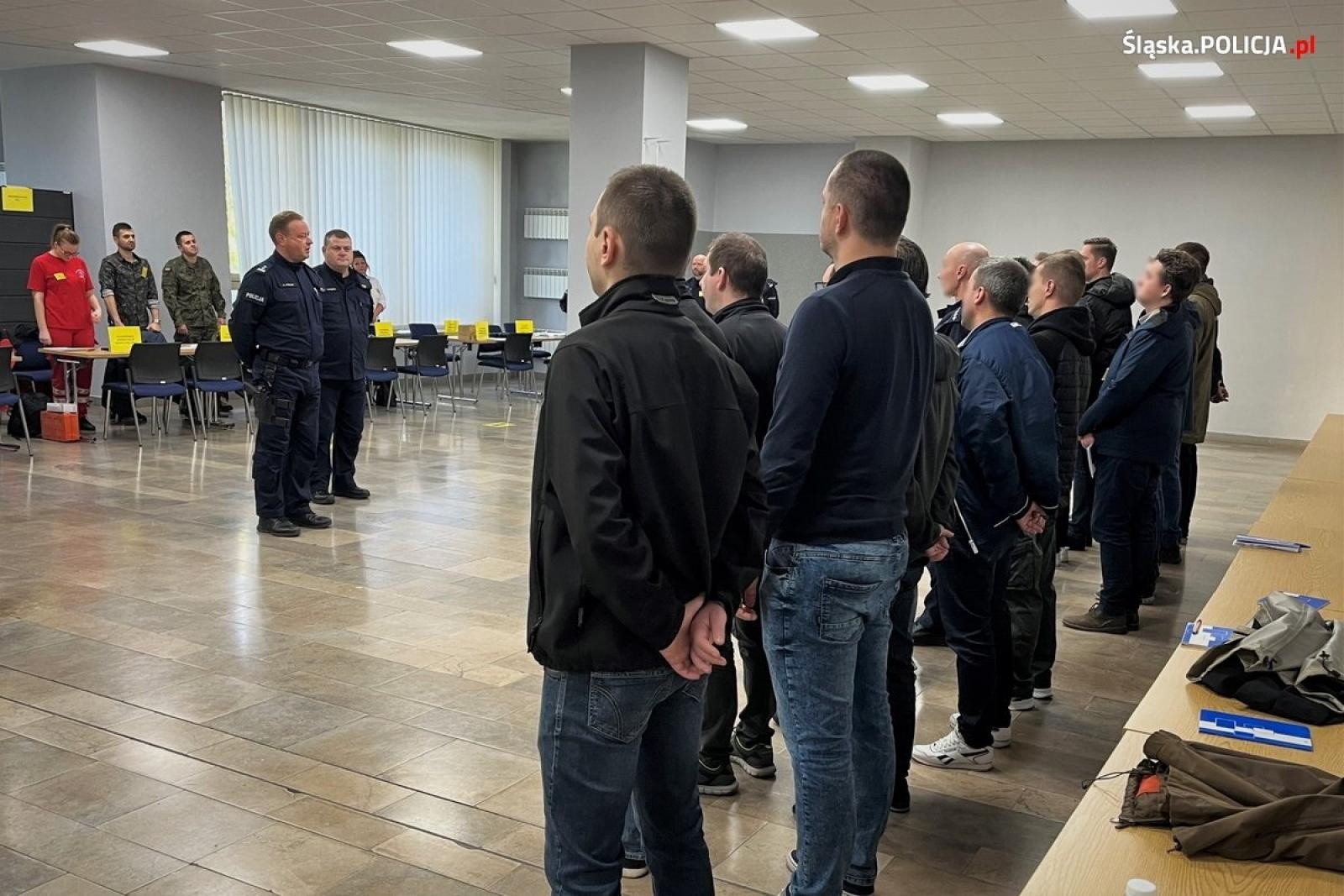 Zdjęcie w galerii na portalu naszraciborz.pl: EGIDA-22. Policyjne ćwiczenia w jednostkach przewidzianych do militaryzacji wiadomości z regionu