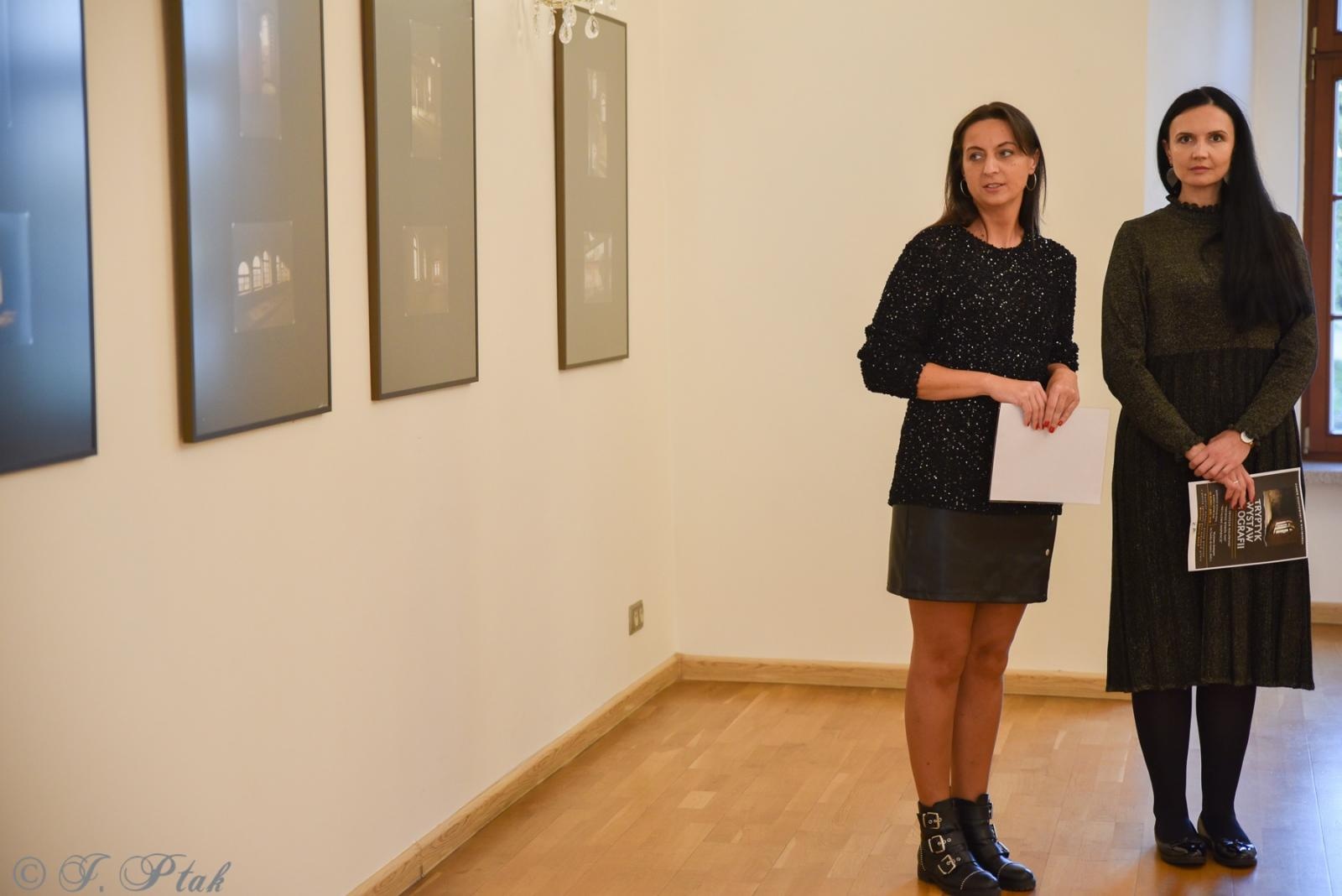 Zdjęcie w galerii na portalu naszraciborz.pl: Okna światłem malowane. Wystawy Kamili Szymczak na zamku wiadomości z regionu