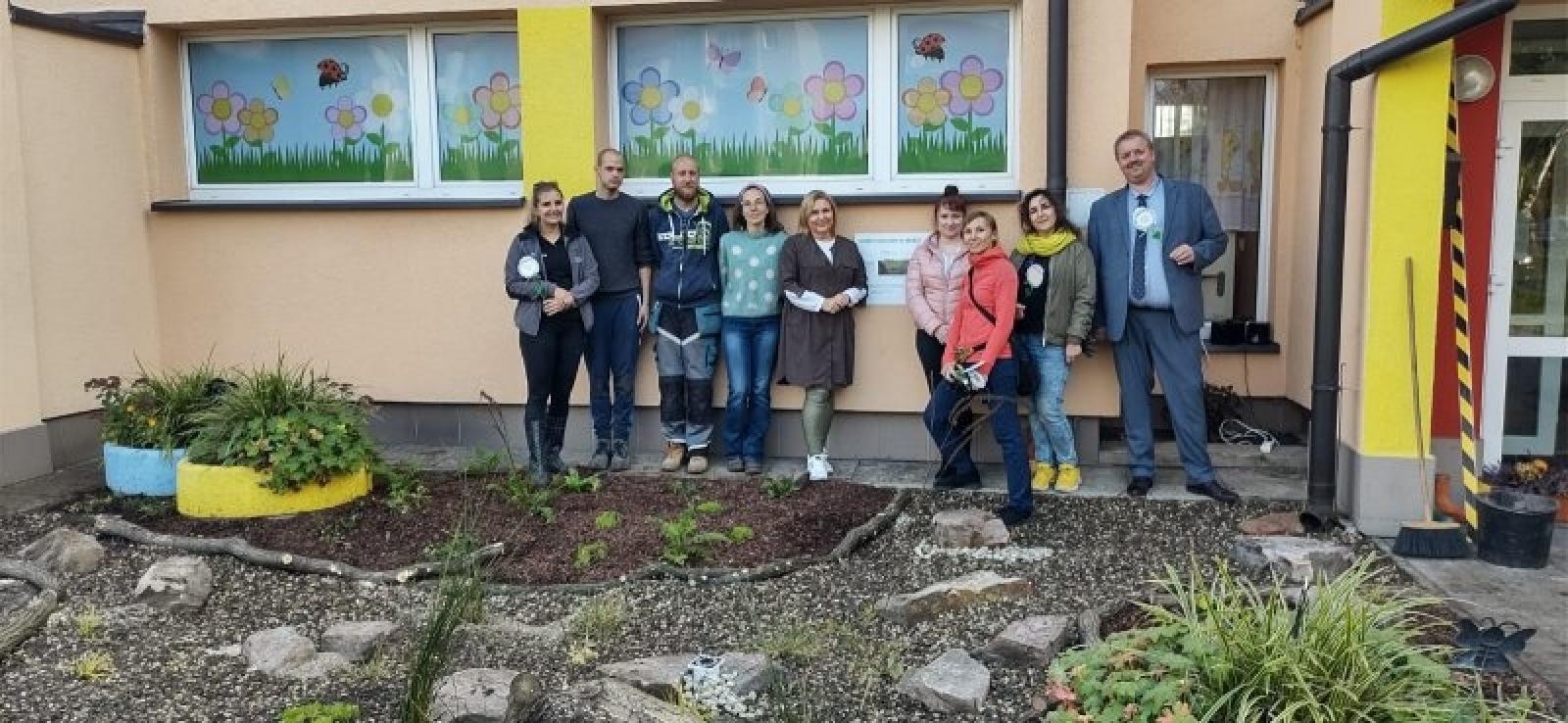 Zdjęcie w galerii na portalu naszraciborz.pl: Racibórz ma swój ogród deszczowy przy P23 [FOTO i WIDEO] wiadomości z regionu