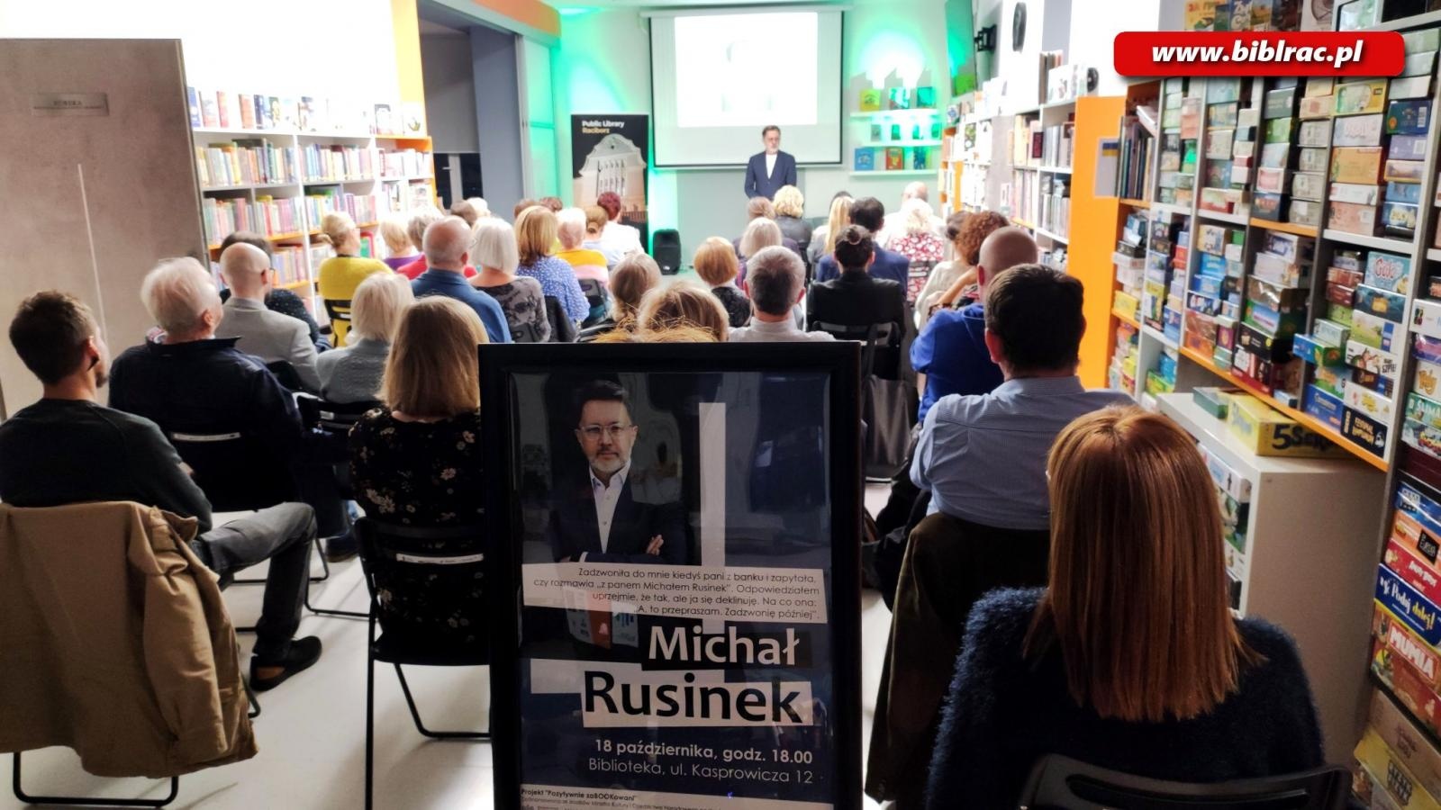 Zdjęcie w galerii na portalu naszraciborz.pl: Sekretarz noblistki Wisławy Szymborskiej w raciborskiej bibliotece wiadomości z regionu