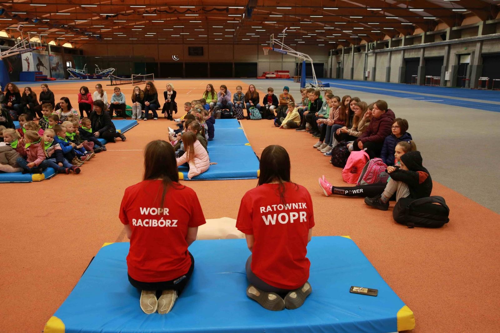 Zdjęcie w galerii na portalu naszraciborz.pl: Europejski Dzień Przywracania Czynności Serca w ZSOMS wiadomości z regionu