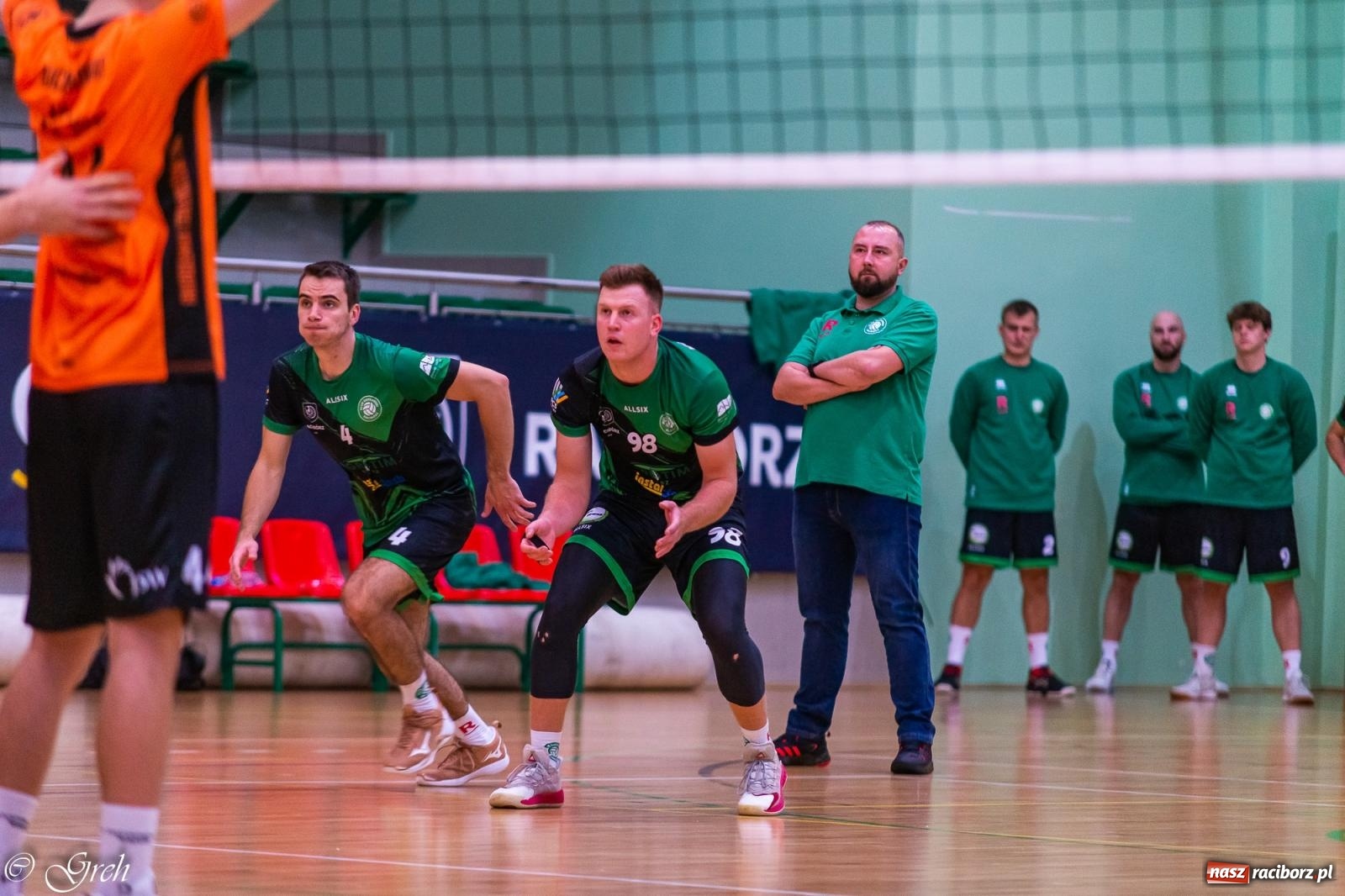 Zdjęcie w galerii na portalu naszraciborz.pl: Siatkówka. Trzy punkty zostały w Raciborzu [FOTO] wiadomości z regionu