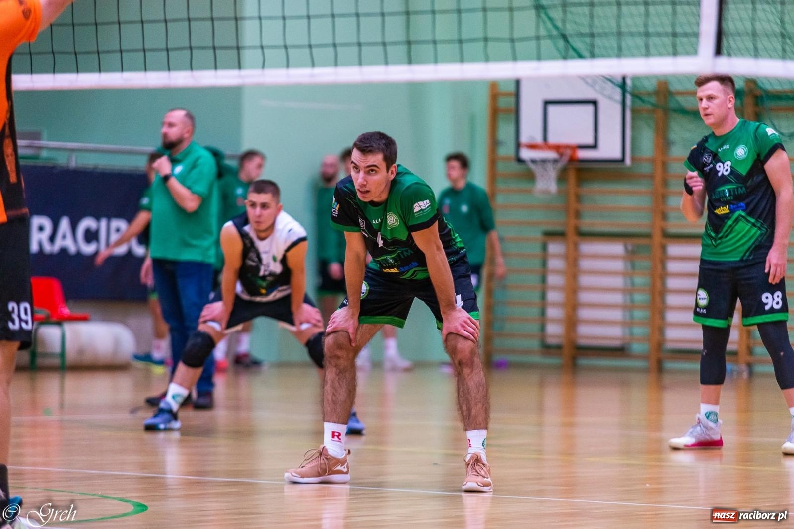 Zdjęcie w galerii na portalu naszraciborz.pl: Siatkówka. Trzy punkty zostały w Raciborzu [FOTO] wiadomości z regionu