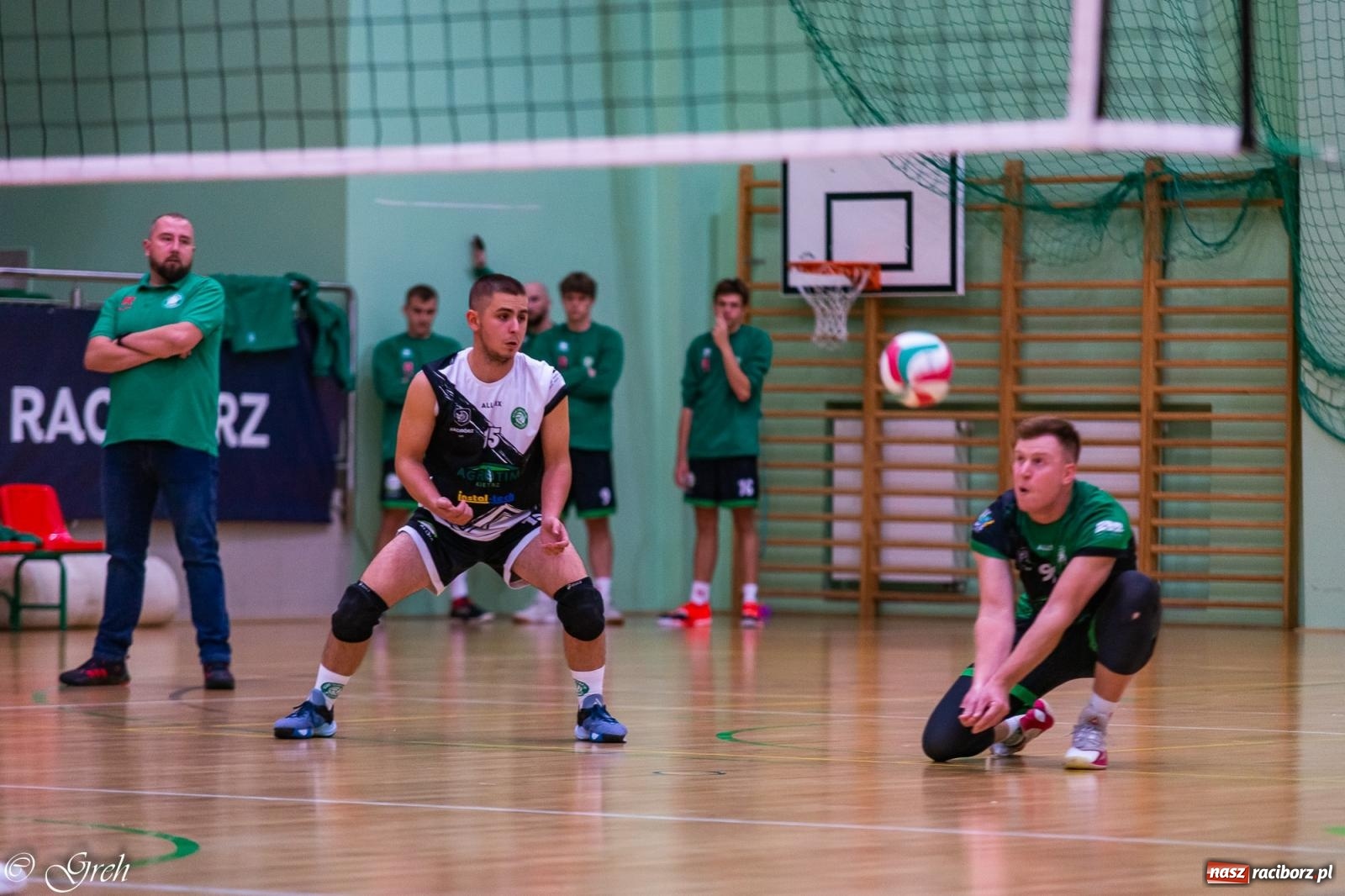 Zdjęcie w galerii na portalu naszraciborz.pl: Siatkówka. Trzy punkty zostały w Raciborzu [FOTO] wiadomości z regionu