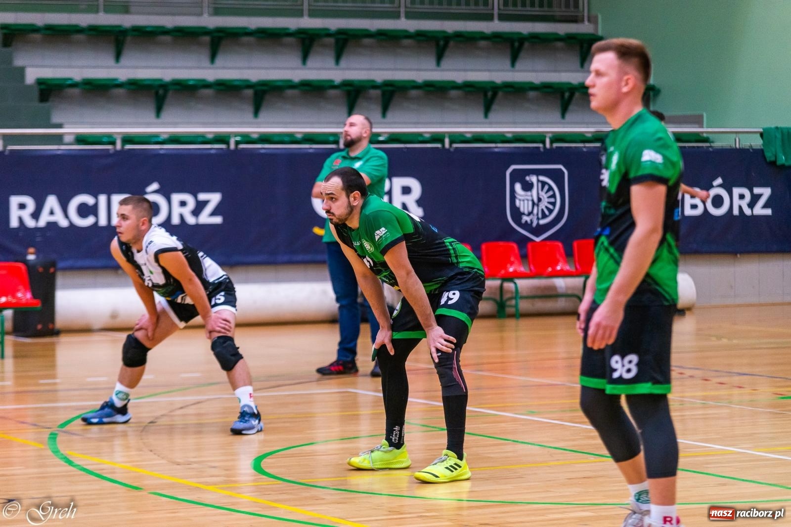 Zdjęcie w galerii na portalu naszraciborz.pl: Siatkówka. Trzy punkty zostały w Raciborzu [FOTO] wiadomości z regionu