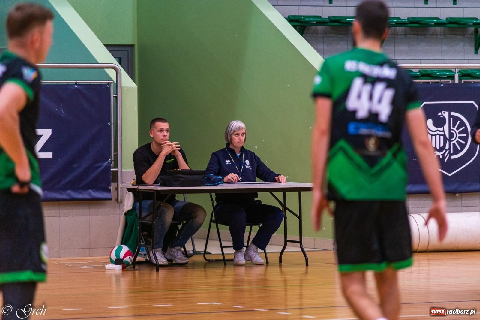 Zdjęcie w galerii na portalu naszraciborz.pl: Siatkówka. Trzy punkty zostały w Raciborzu [FOTO] wiadomości z regionu
