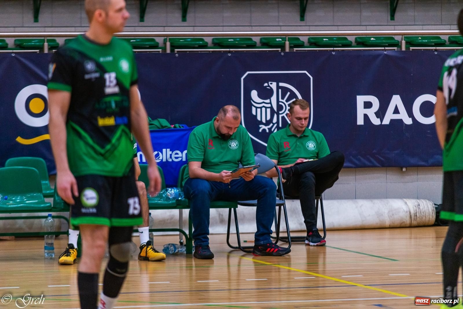 Zdjęcie w galerii na portalu naszraciborz.pl: Siatkówka. Trzy punkty zostały w Raciborzu [FOTO] wiadomości z regionu