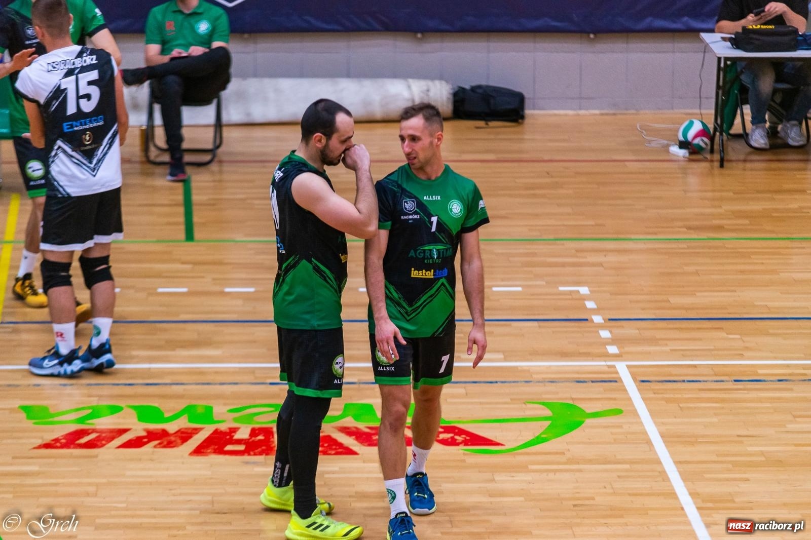 Zdjęcie w galerii na portalu naszraciborz.pl: Siatkówka. Trzy punkty zostały w Raciborzu [FOTO] wiadomości z regionu