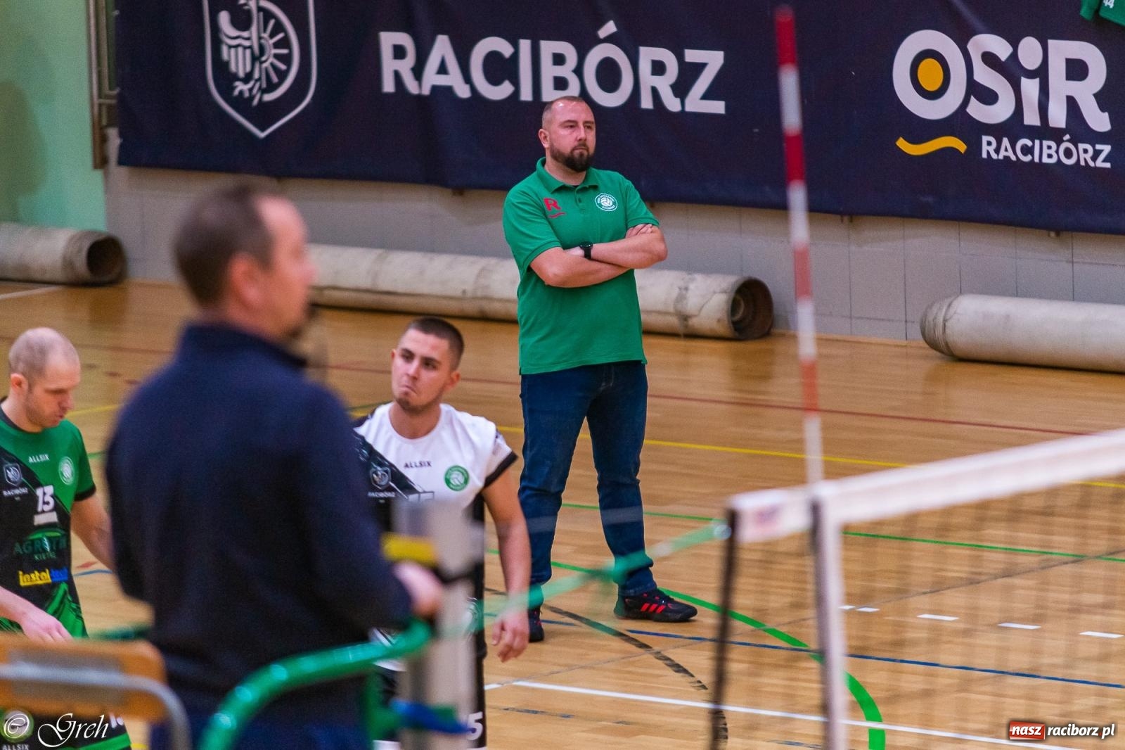 Zdjęcie w galerii na portalu naszraciborz.pl: Siatkówka. Trzy punkty zostały w Raciborzu [FOTO] wiadomości z regionu