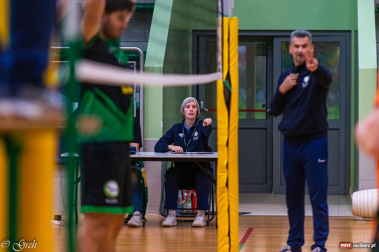 Zdjęcie w galerii na portalu naszraciborz.pl: Siatkówka. Trzy punkty zostały w Raciborzu [FOTO] wiadomości z regionu