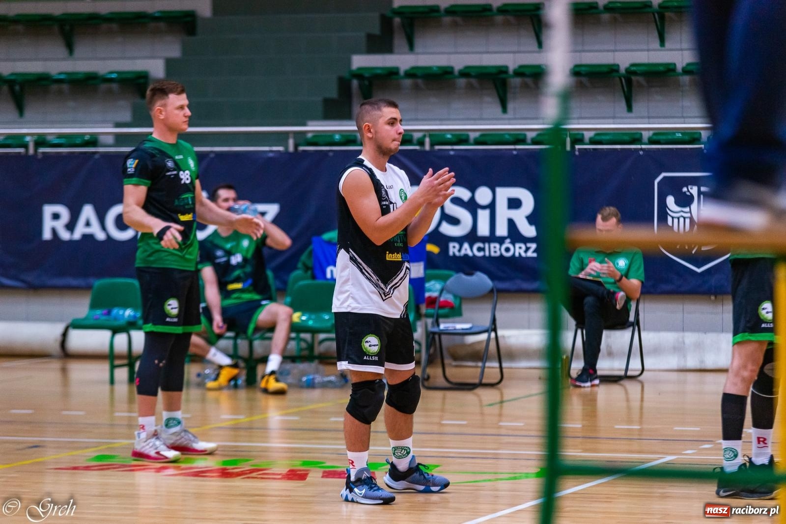 Zdjęcie w galerii na portalu naszraciborz.pl: Siatkówka. Trzy punkty zostały w Raciborzu [FOTO] wiadomości z regionu