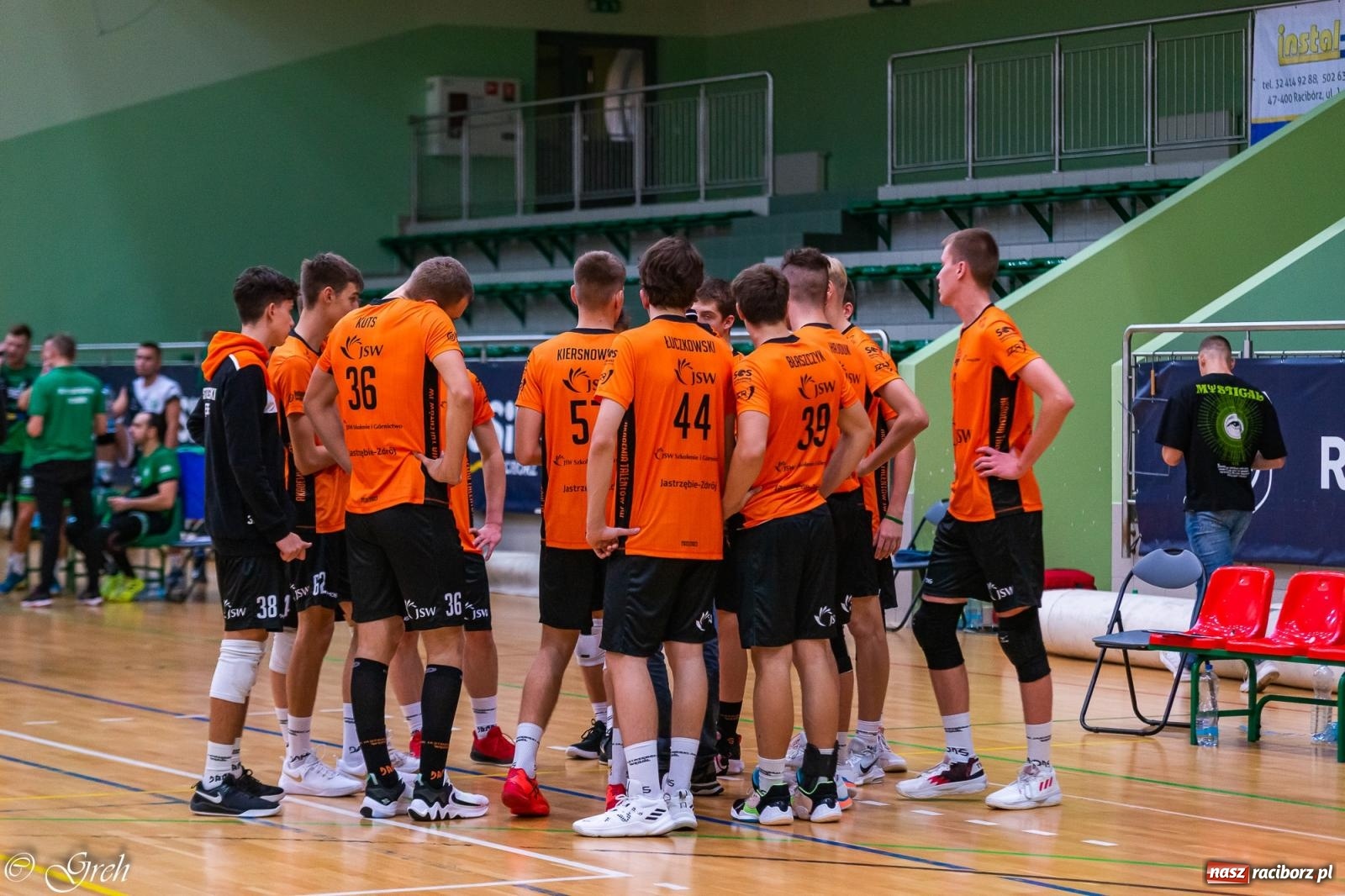 Zdjęcie w galerii na portalu naszraciborz.pl: Siatkówka. Trzy punkty zostały w Raciborzu [FOTO] wiadomości z regionu