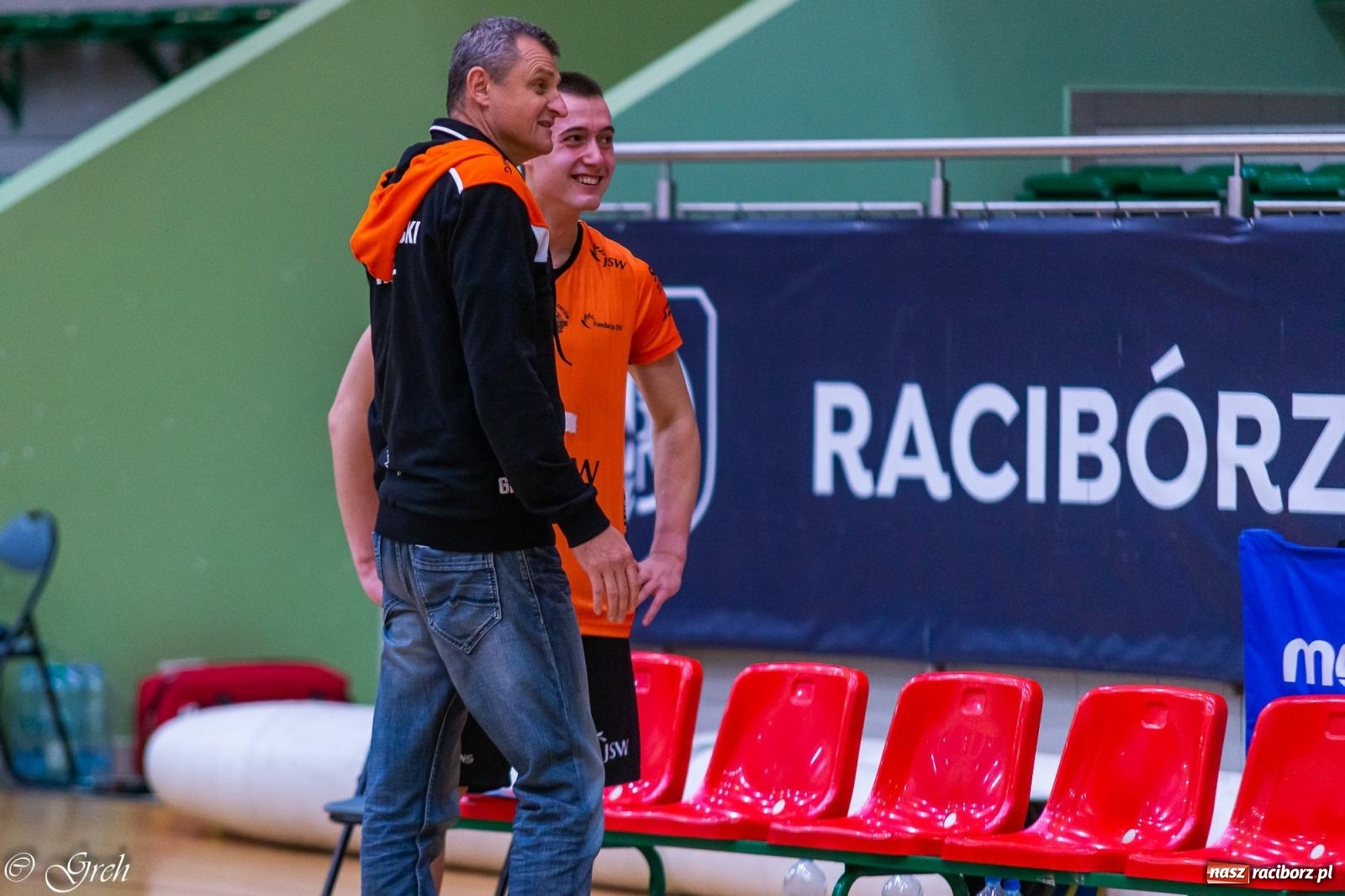 Zdjęcie w galerii na portalu naszraciborz.pl: Siatkówka. Trzy punkty zostały w Raciborzu [FOTO] wiadomości z regionu