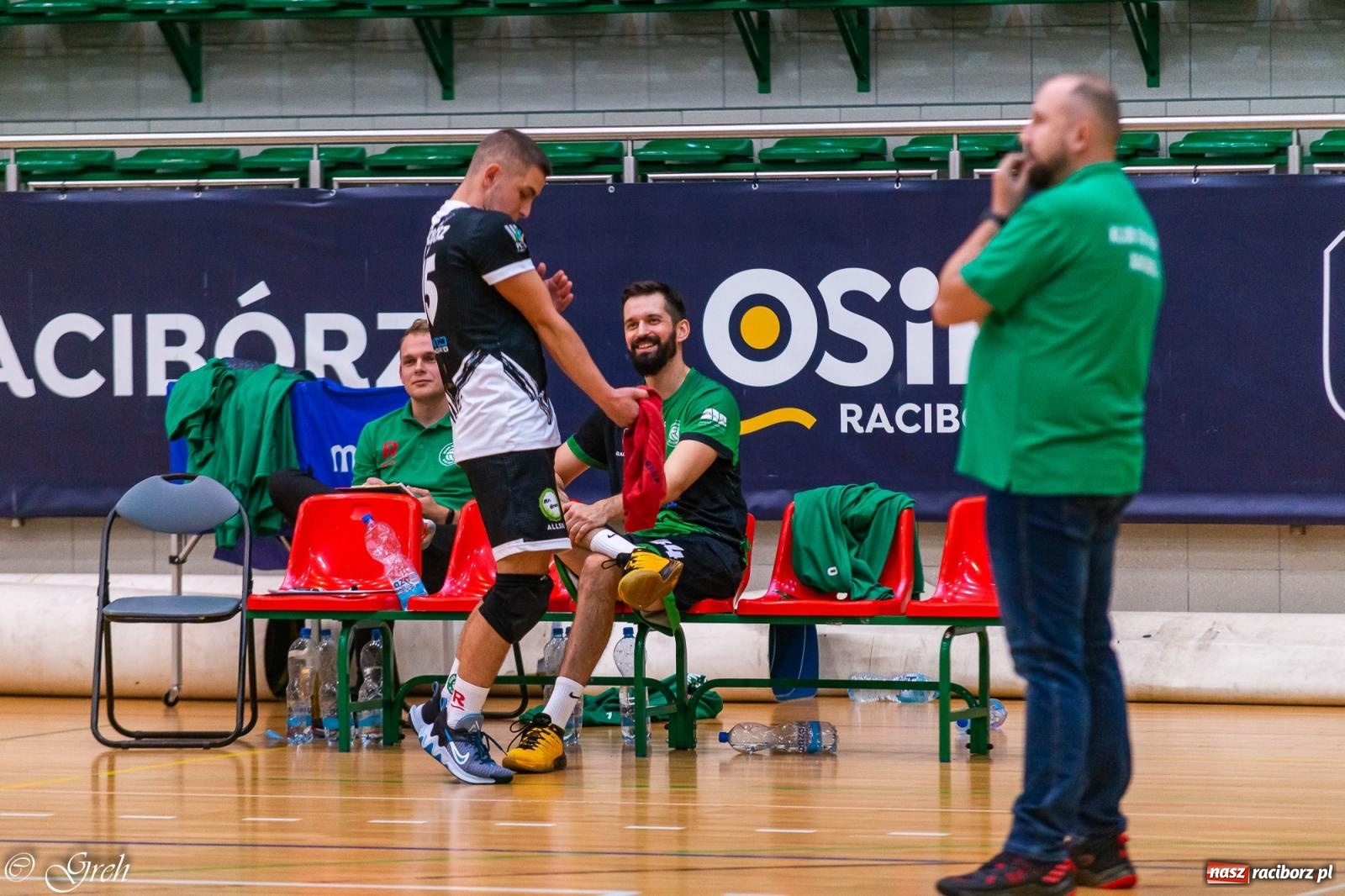 Zdjęcie w galerii na portalu naszraciborz.pl: Siatkówka. Trzy punkty zostały w Raciborzu [FOTO] wiadomości z regionu