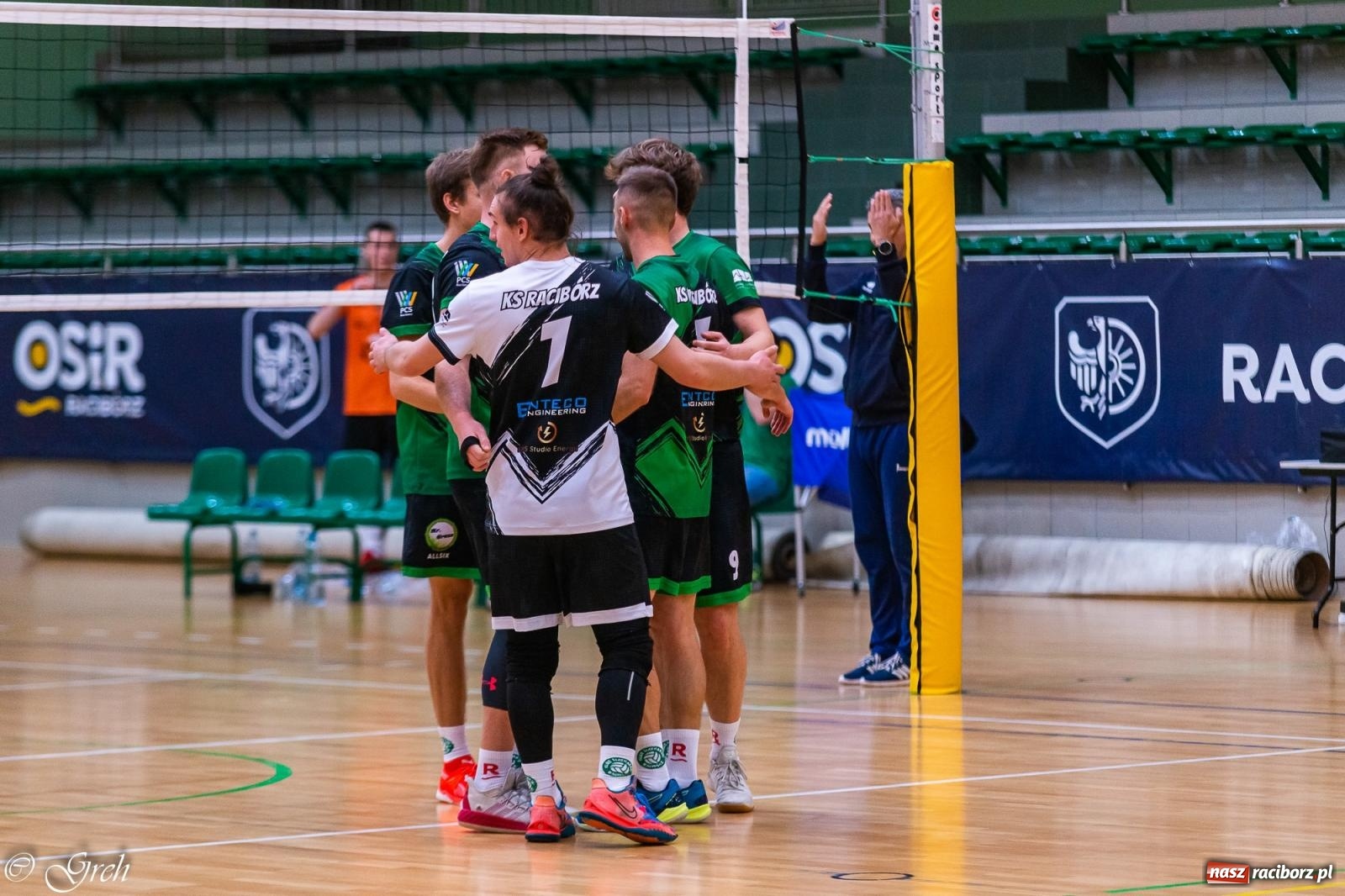 Zdjęcie w galerii na portalu naszraciborz.pl: Siatkówka. Trzy punkty zostały w Raciborzu [FOTO] wiadomości z regionu