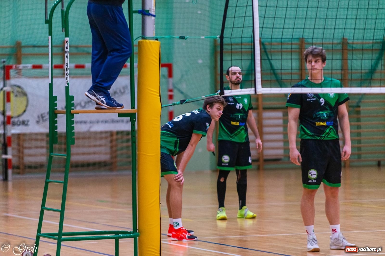 Zdjęcie w galerii na portalu naszraciborz.pl: Siatkówka. Trzy punkty zostały w Raciborzu [FOTO] wiadomości z regionu