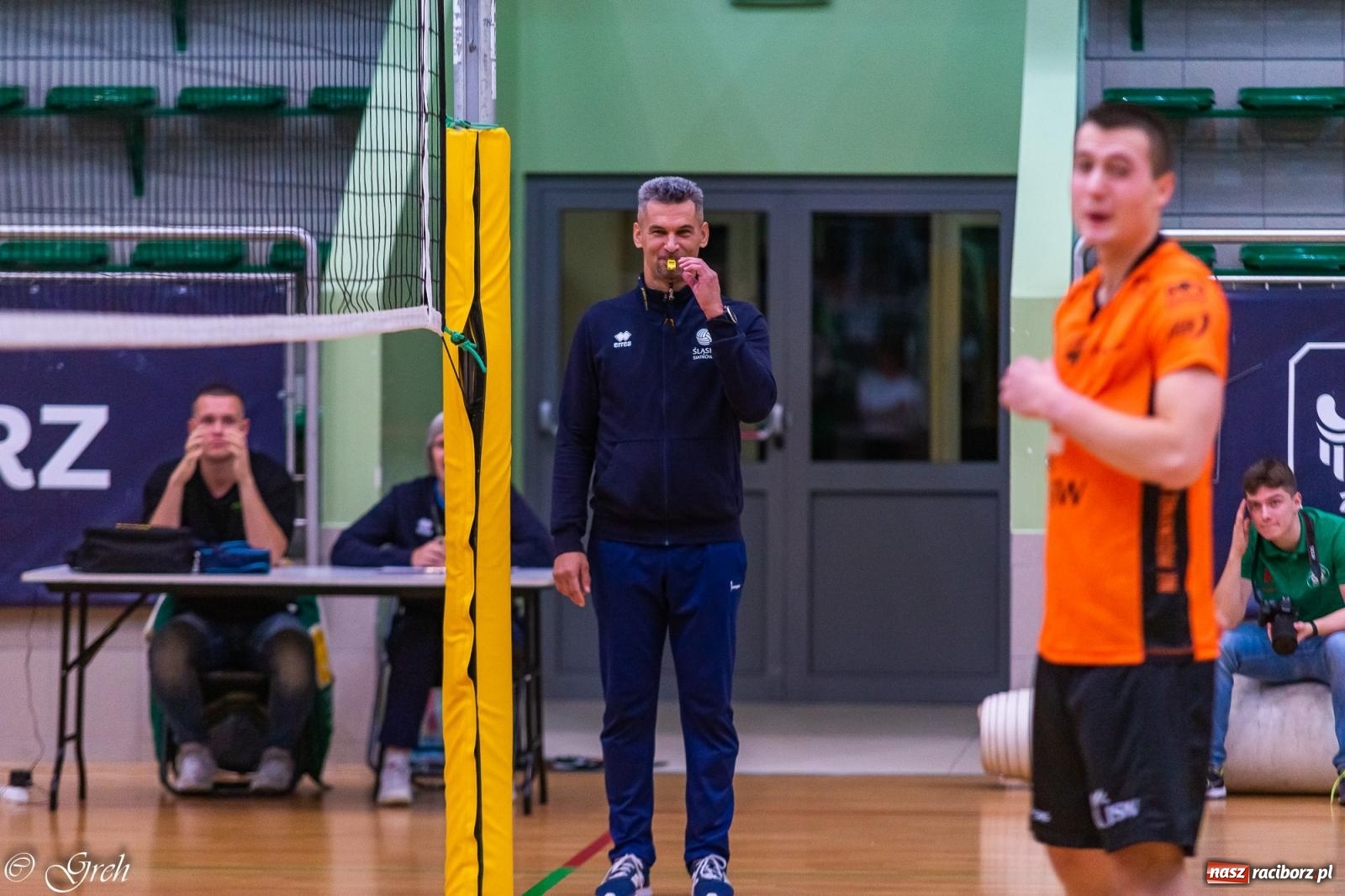 Zdjęcie w galerii na portalu naszraciborz.pl: Siatkówka. Trzy punkty zostały w Raciborzu [FOTO] wiadomości z regionu