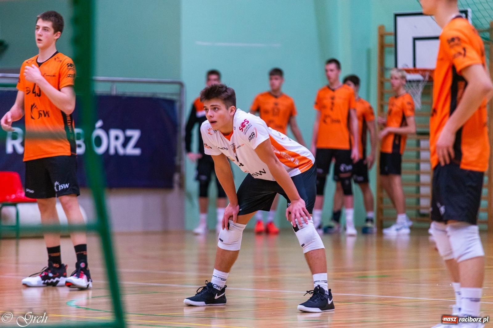 Zdjęcie w galerii na portalu naszraciborz.pl: Siatkówka. Trzy punkty zostały w Raciborzu [FOTO] wiadomości z regionu