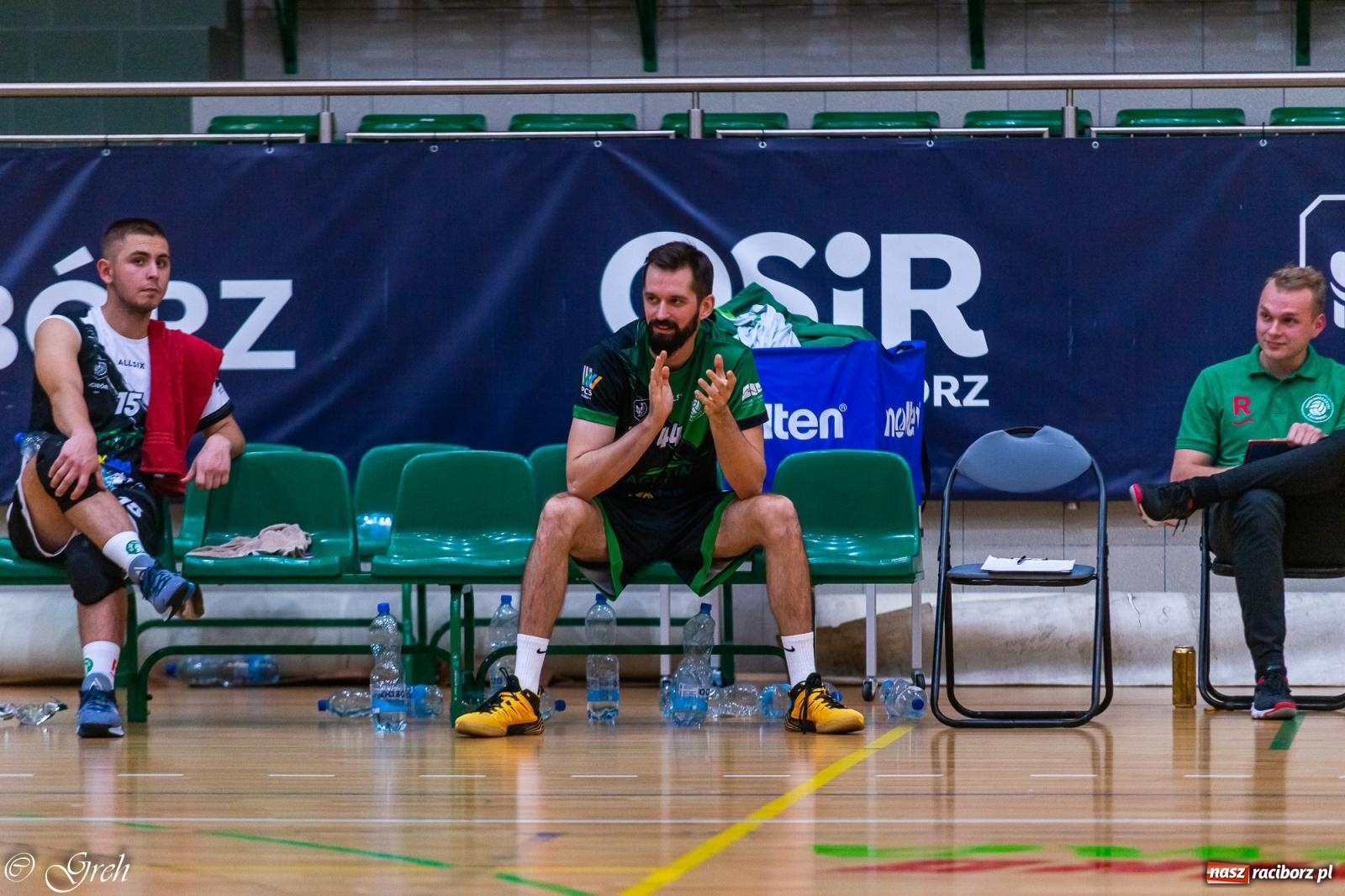 Zdjęcie w galerii na portalu naszraciborz.pl: Siatkówka. Trzy punkty zostały w Raciborzu [FOTO] wiadomości z regionu