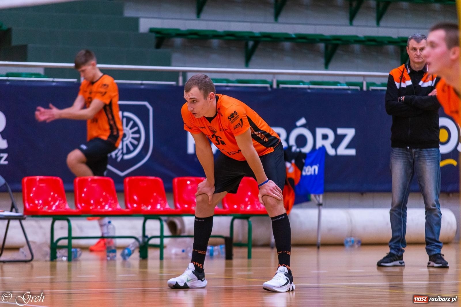 Zdjęcie w galerii na portalu naszraciborz.pl: Siatkówka. Trzy punkty zostały w Raciborzu [FOTO] wiadomości z regionu