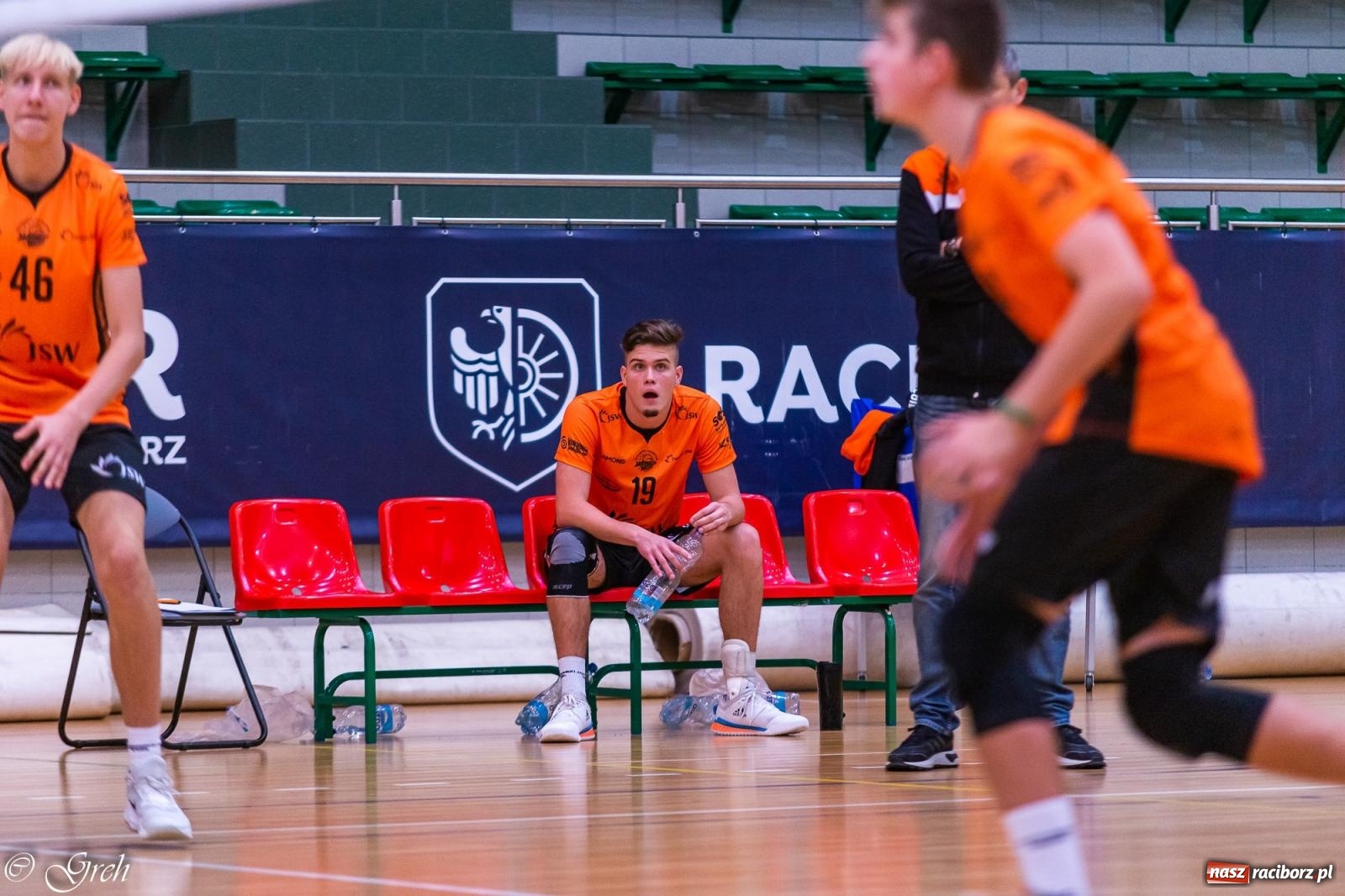 Zdjęcie w galerii na portalu naszraciborz.pl: Siatkówka. Trzy punkty zostały w Raciborzu [FOTO] wiadomości z regionu