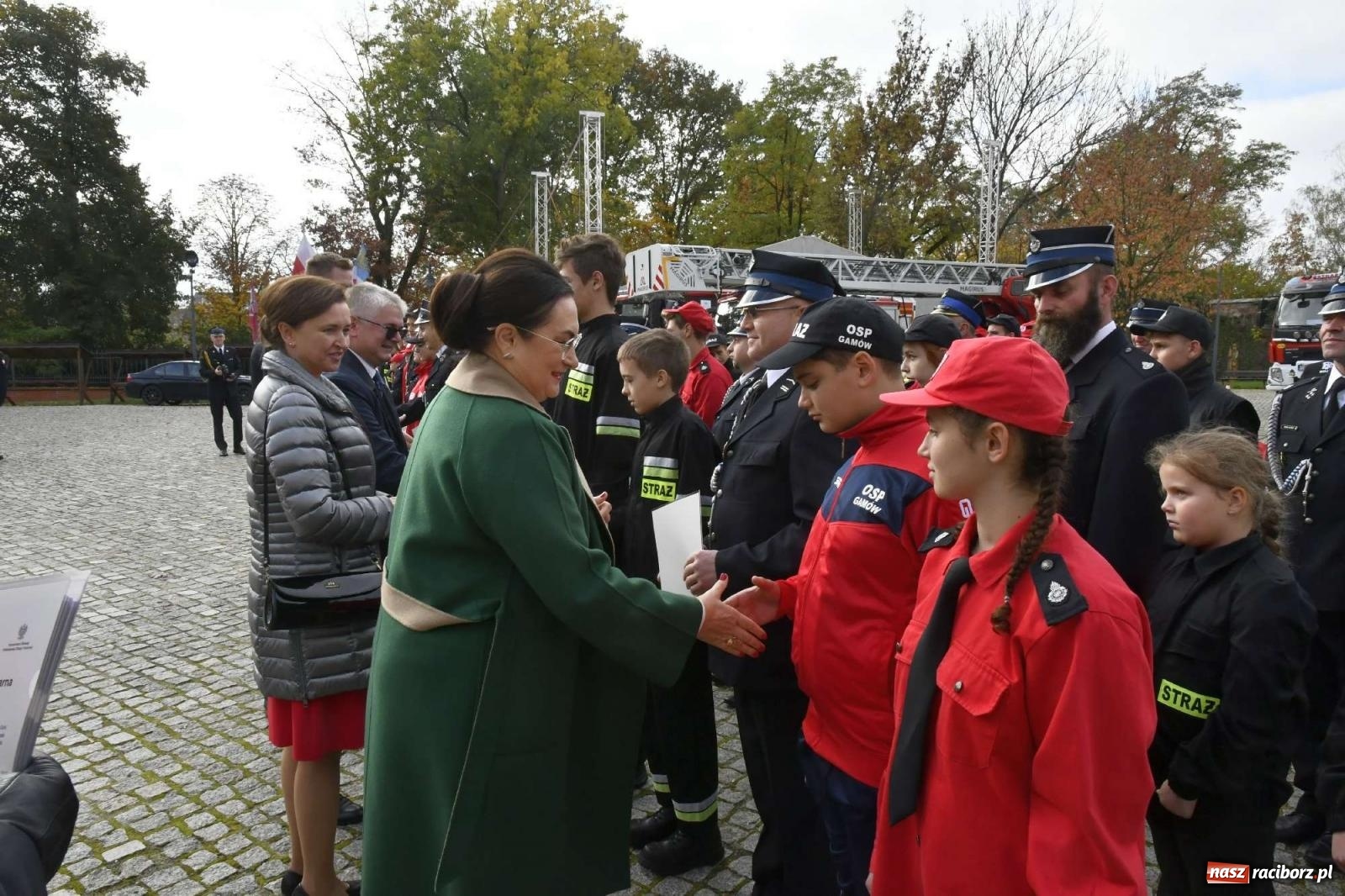 Zdjęcie w galerii na portalu naszraciborz.pl: Młodzi strażacy z powiatu raciborskiego z promesami od ministra [FOTO i WIDEO] wiadomości z regionu
