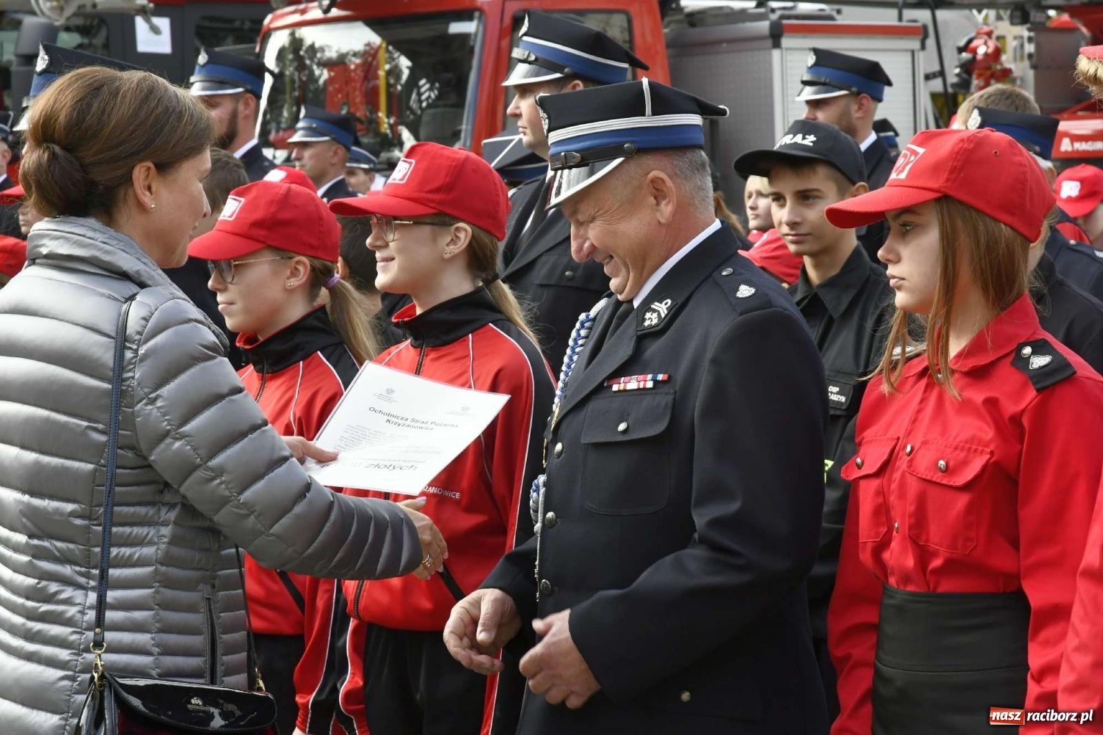 Zdjęcie w galerii na portalu naszraciborz.pl: Młodzi strażacy z powiatu raciborskiego z promesami od ministra [FOTO i WIDEO] wiadomości z regionu